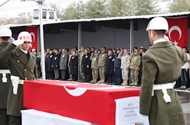 Pençe-Kilit Şehitlerimiz İçin Şırnak 23’üncü Piyade Tümen Komutanlığında Tören Düzenlendi