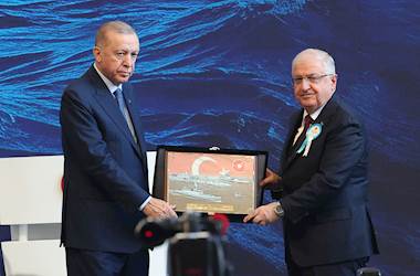 Cumhurbaşkanımız Sn. Recep Tayyip Erdoğan'ın Teşrifleriyle "Mavi Vatan'da Güç: Yeni Deniz Platformları Teslimat Töreni" Gerçekleştirildi