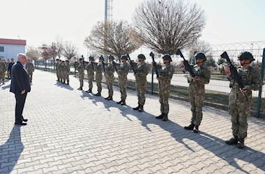 Millî Savunma Bakanı Yaşar Güler, Beraberindeki TSK Komuta Kademesi ile Suriye Sınır Hattına Gitti