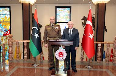 Millî Savunma Bakanı Yaşar Güler, Libya Genelkurmay Başkanı Orgeneral Muhammed Ali Ahmed Al-Haddad’ı Kabul Etti