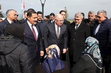 Millî Savunma Bakanı Yaşar Güler, 6 Şubat Depremlerinin Yıl Dönümü Dolayısıyla Hatay’a Gitti