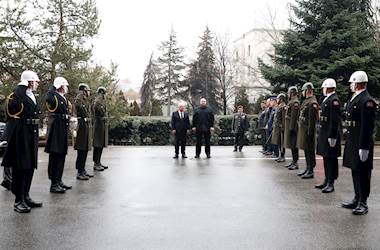 Millî Savunma Bakanı Yaşar Güler, Ukrayna Savunma Bakanı Rüstem Umerov ile Bir Araya Geldi