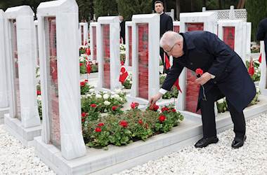 18 Mart Şehitler Günü ve Çanakkale Deniz Zaferi'nin Yıl Dönümü Dolasıyla Gelibolu Yarımadası'ndaki Şehitler Abidesi'nde Törenler Düzenlendi