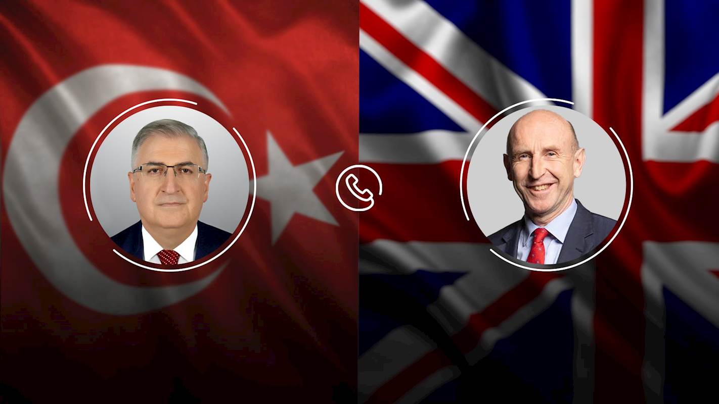 Millî Savunma Bakanı Yaşar Güler, Birleşik Krallık Savunma Bakanı John Healey ile Telefon Görüşmesi Gerçekleştirdi