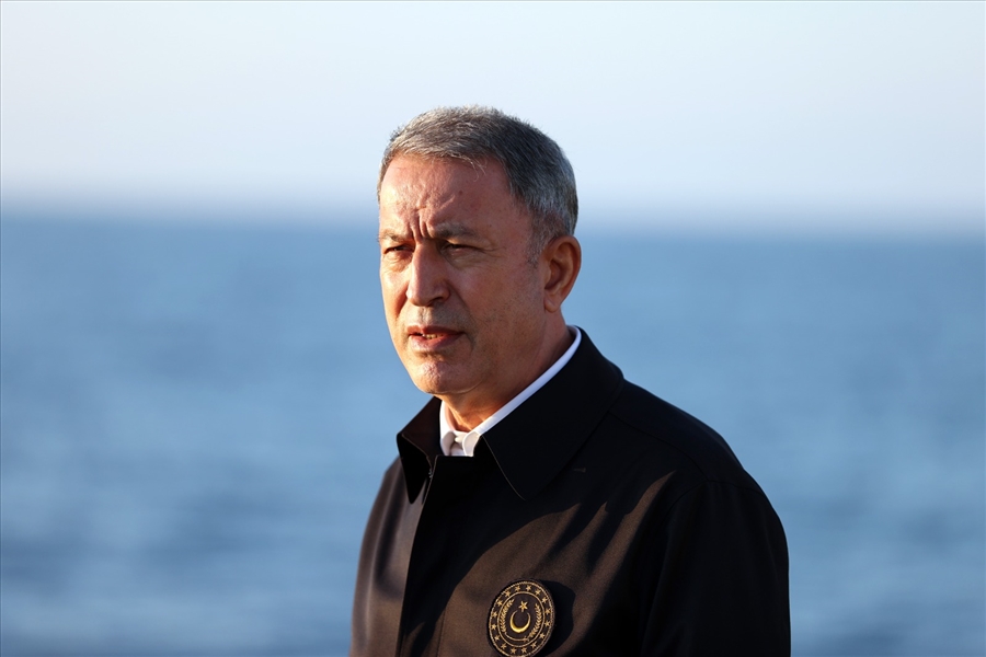 Millî Savunma Bakanı Hulusi Akar, Libya Görev Grup Komutanlığını Ziyaret Etti