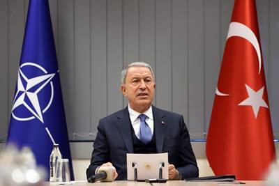 Millî Savunma Bakanı Hulusi Akar, NATO Karargâhında Gündeme İlişkin Değerlendirmelerde Bulundu