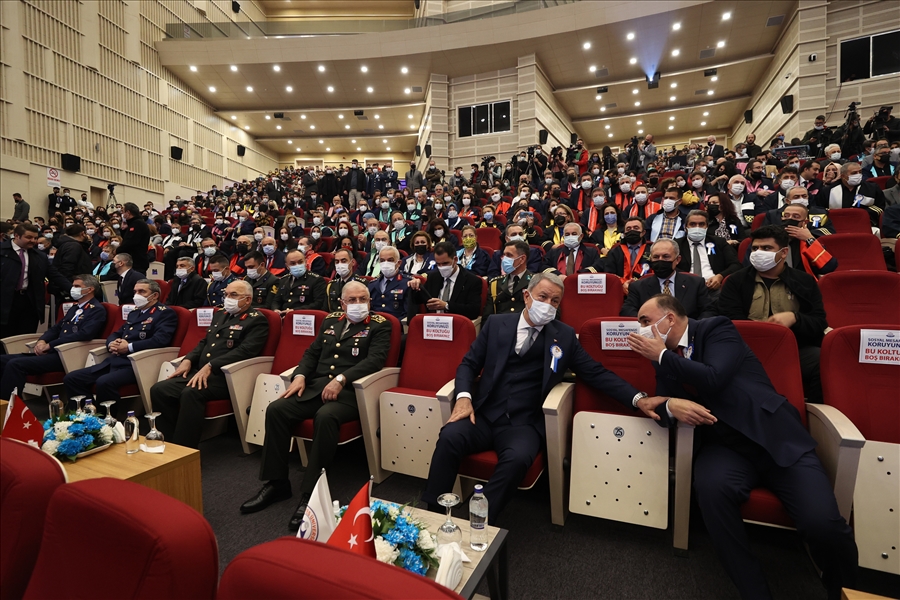 Millî Savunma Bakanı Hulusi Akar’a Erciyes Üniversitesi Tarafından Fahri Doktora Ünvanı Verildi