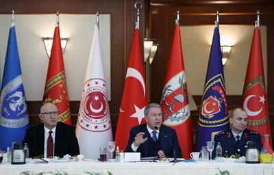 Millî Savunma Bakanı Hulusi Akar, Basın Kuruluşlarının Ankara Temsilcileriyle Bir Araya Geldiği Toplantıda Gündeme Dair Soruları Cevapladı 