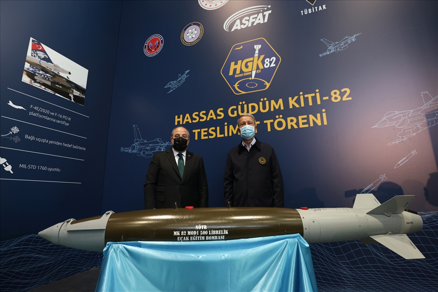 ASFAT A.Ş. Ana Yükleniciliğinde Üretilen 1.000 Adet HGK-82 Hassas Güdüm Kiti İçin Teslim Töreni Düzenlendi