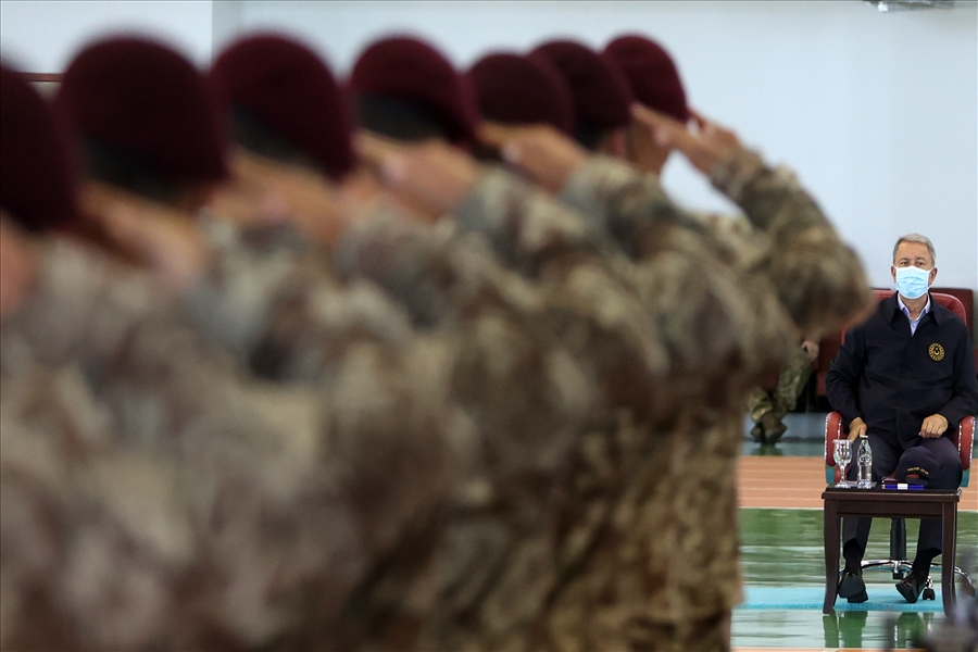 47 Haftalık Zorlu Eğitimi Tamamlayan Bordo Bereliler Yemin Etti