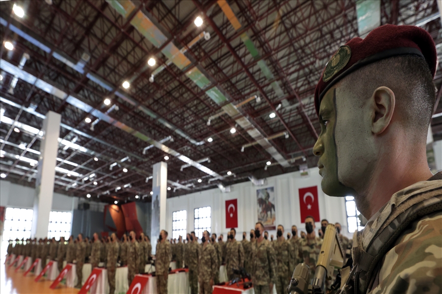 47 Haftalık Zorlu Eğitimi Tamamlayan Bordo Bereliler Yemin Etti